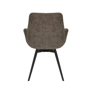 Eetkamerstoel Matteo bouclé taupe AR - afbeelding 4