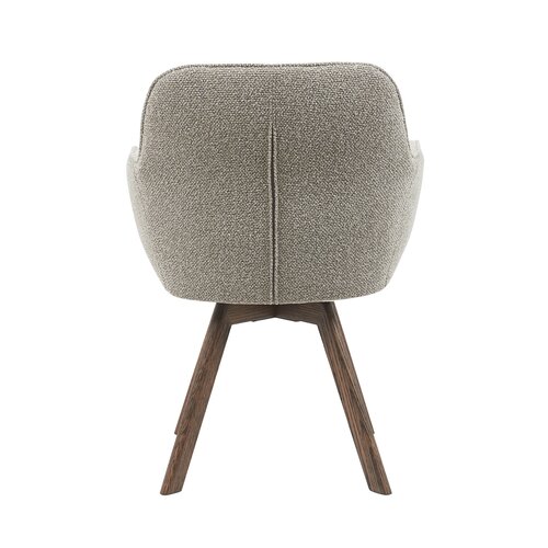 Eetkamerstoel Rocco taupe - afbeelding 5