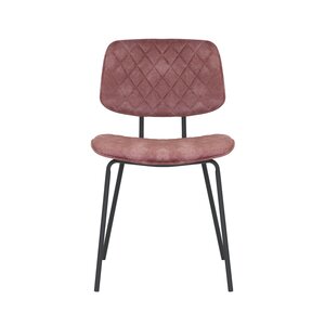 Eetkamerstoel Velours Roze 47x55x78cm - afbeelding 2