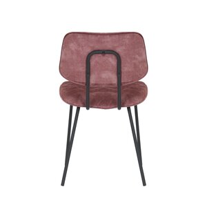 Eetkamerstoel Velours Roze 47x55x78cm - afbeelding 5