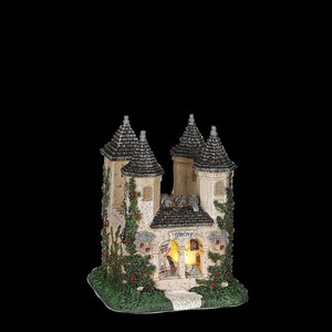 Efeteling Kasteel van Doornroosje battery operated - l9xw9xh11cm