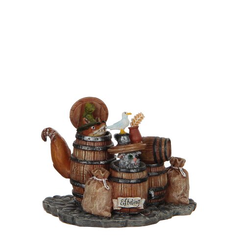 Efteling De Vos en de Kat - l7,5xw4,5xh5,5cm