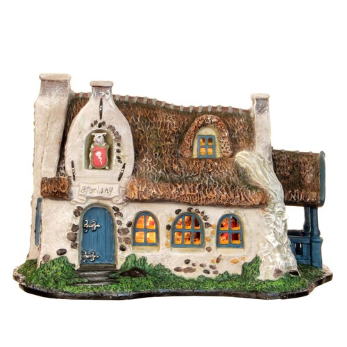 Efteling Huis van de Zeven geitjes battery operated - l22xb15xh14cm