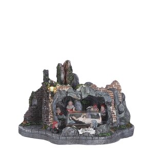 Efteling Huis van Sneeuwwitje battery operated - l23xb14xh15cm