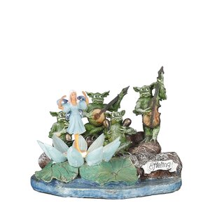 Efteling Indische waterlelie battery operated - l13,5xb10,5xh10,5cm