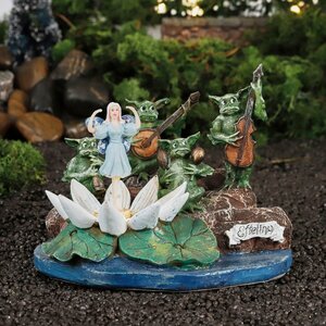 Efteling Indische waterlelie battery operated - l13,5xb10,5xh10,5cm - afbeelding 2