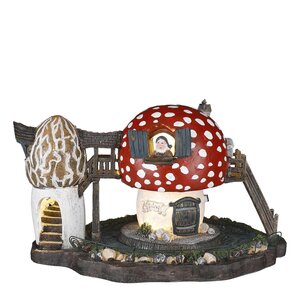 Efteling Kabouterhuis battery operated - l29xb19xh18cm