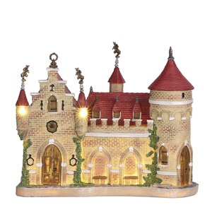 Efteling Kasteel van Sneeuwwitje battery operated -l26xw11,5xh21,5cm