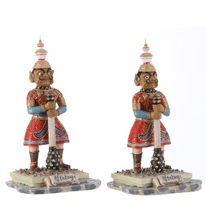 Efteling Wachters Indische waterlelies 2 stuks - l4,5xw3,5xh12,5cm