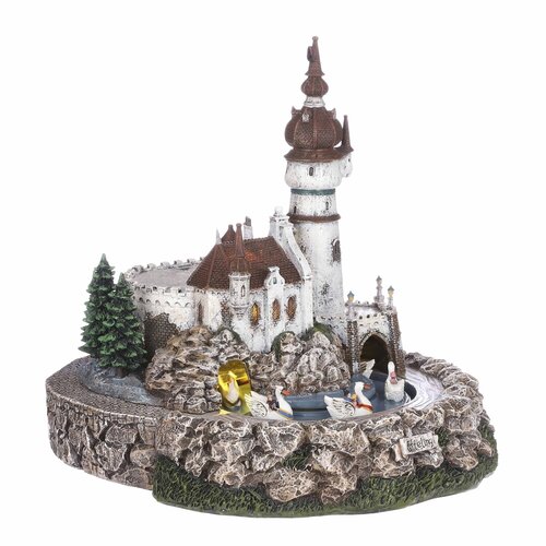 Efteling Zes zwanen incl. adapter - l24xw31xh27,5cm - afbeelding 1
