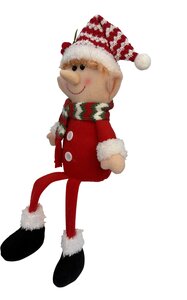 Elf on the shelf knuffel bungelbenen H 38 cm - afbeelding 2