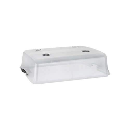 elho accessoires green basics kweekhuis xxl d75 h22cm Transparant