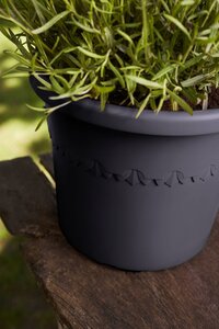 Elho algarve cilindro 35cm antraciet - afbeelding 5