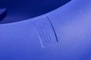 Elho Amber Roll Low bloempot - D43xH40cm Royal blue - afbeelding 3