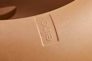 Elho Amber Roll Low bloempot - D60xH46cm Karamel - afbeelding 2