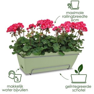 Elho barcelona allin1 50cm honinggeel - afbeelding 3