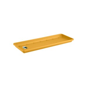 Elho barcelona balkonbak schotel 40cm honinggeel - afbeelding 2