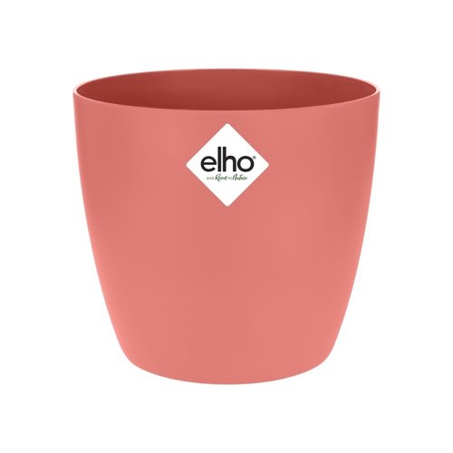 Elho Bloempot Brussels rond Mini 7cm roze - afbeelding 1