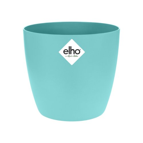 Elho Bloempot Brussels rond Mini 9,5cm blauw - afbeelding 1