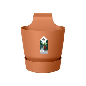 Elho Bloempot Greenville Easy Hanger Single bruin - afbeelding 1