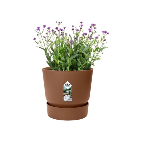 Elho Bloempot Greenville rond 14cm bruin - afbeelding 2