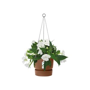 Elho Bloempot Greenville rond 24 cm bruin - afbeelding 2