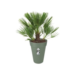 Elho Bloempot Loft Urban rond Hoog 28cm groen - afbeelding 2