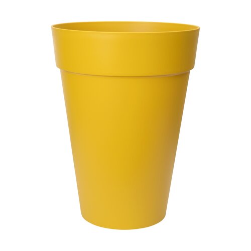 elho bloempot loft urban rond hoog d35 h45cm Oker - afbeelding 1