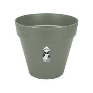 Elho Bloempot Loft Urban rond wielen 40cm groen - afbeelding 1