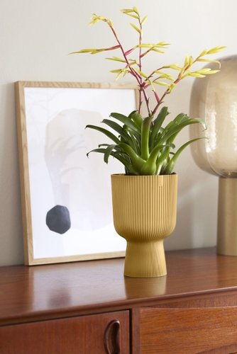 Elho Bloempot Vibes Fold Coupe 14cm geel - afbeelding 6