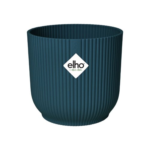 Elho Bloempot Vibes Fold rond 25cm blauw - afbeelding 1