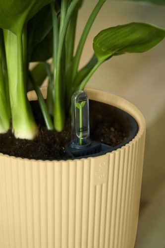 Elho Bloempot Vibes Fold rond 25cm geel - afbeelding 7