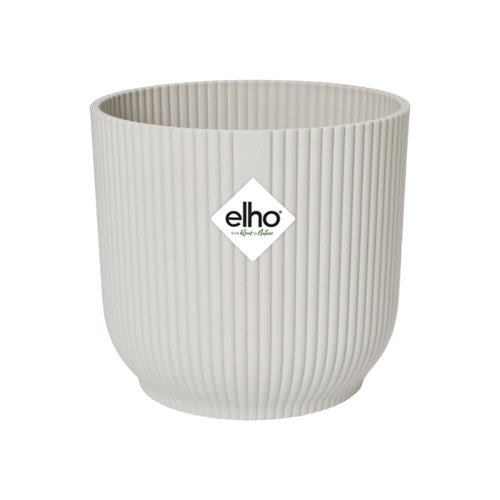 Elho Bloempot Vibes Fold rond 30cm wit - afbeelding 1