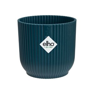 Elho Bloempot Vibes Fold rond Mini 11cm blauw - afbeelding 1