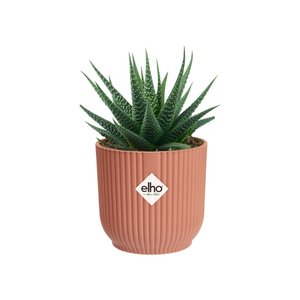 Elho Bloempot Vibes Fold rond Mini 11cm roze - afbeelding 3