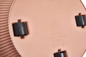 Elho Bloempot Vibes Fold rond wielen 35cm roze - afbeelding 4