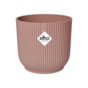 Elho Bloempot Vibes Fold rond wielen 35cm roze - afbeelding 1