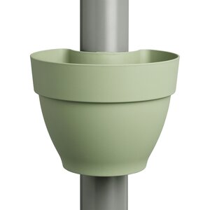 elho bloempot vibia campana regenpijpbakje d40 h16cm Pistachegroen
