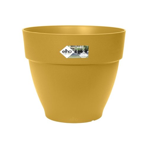 Elho Bloempot Vibia Campana rond 25cm geel - afbeelding 1