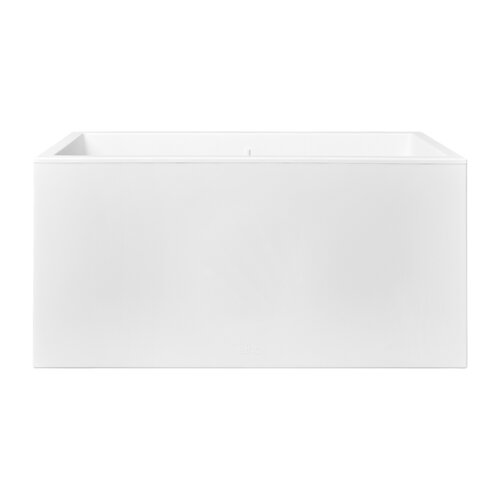 elho bloempot vivo next lang d60 h29cm Wit