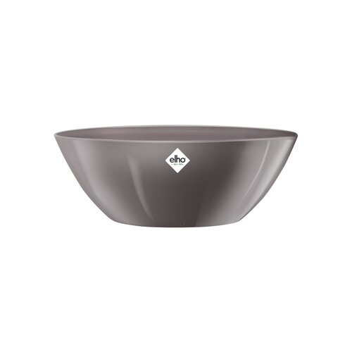 Elho brussels diamond ovaal 36cm oyster pearl - afbeelding 3