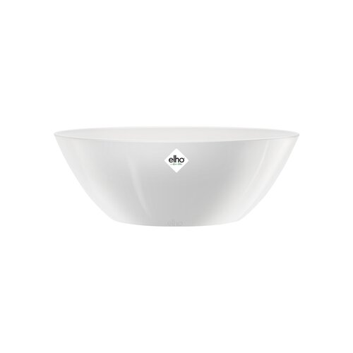 Elho brussels diamond ovaal 36cm wit - afbeelding 3