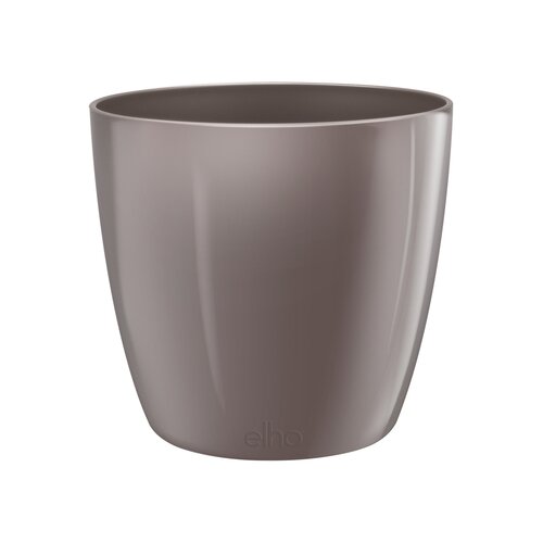 Elho brussels diamond rond 16cm oyster pearl - afbeelding 1