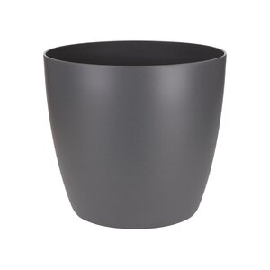 Elho brussels rond mini 12,5cm antraciet - afbeelding 1