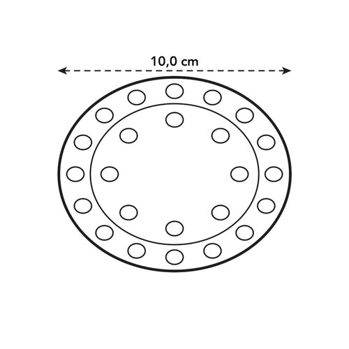 Elho floorprotector rond 10cm - afbeelding 5