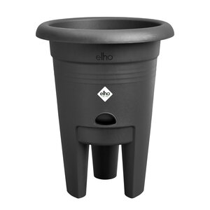 Elho green basics aardbeien pot 33cm living black - afbeelding 3