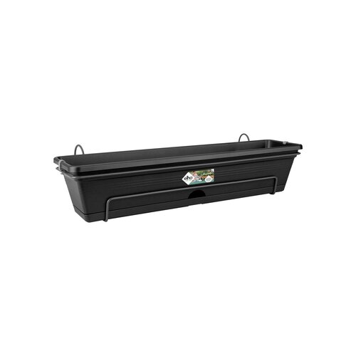 Elho green basics balkonbak allin1 70cm living black - afbeelding 4