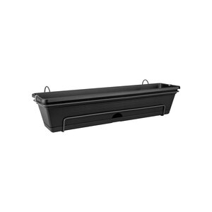 Elho green basics balkonbak allin1 70cm living black - afbeelding 1