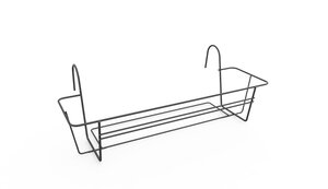 Elho green basics balkonrek 80cm antraciet