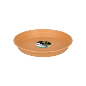 Elho green basics schotel 10cm mild terra - afbeelding 2